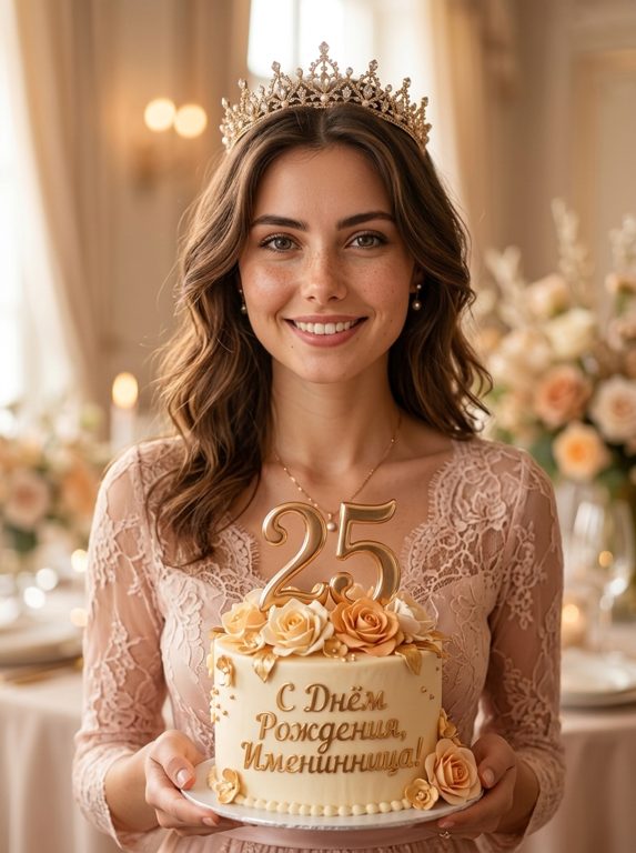 Birthday Crown Portrait