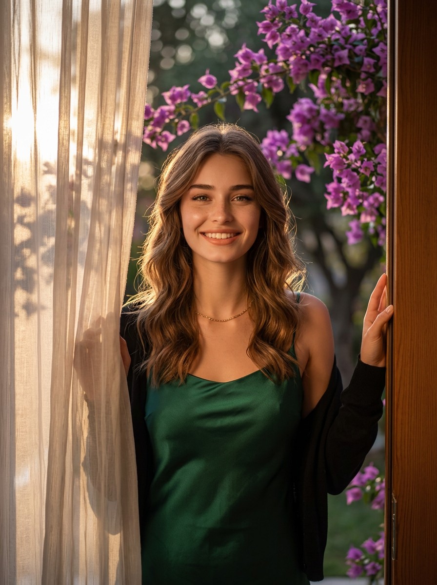 Golden-hour cinematic portrait preview 2