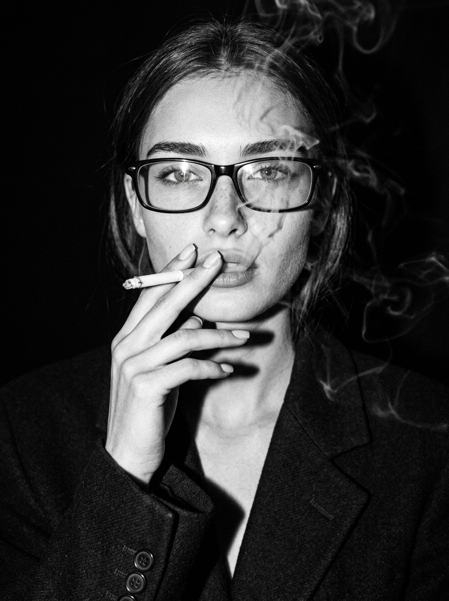 Gritty Paparazzi Portrait preview 2