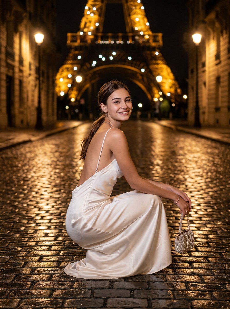 Editorial noturna em Paris preview 2