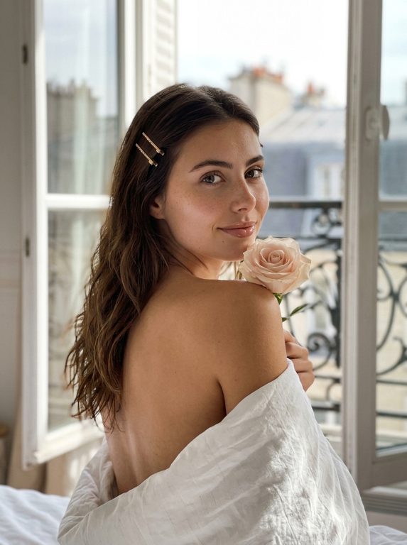 Parisian Window-Light Portrait