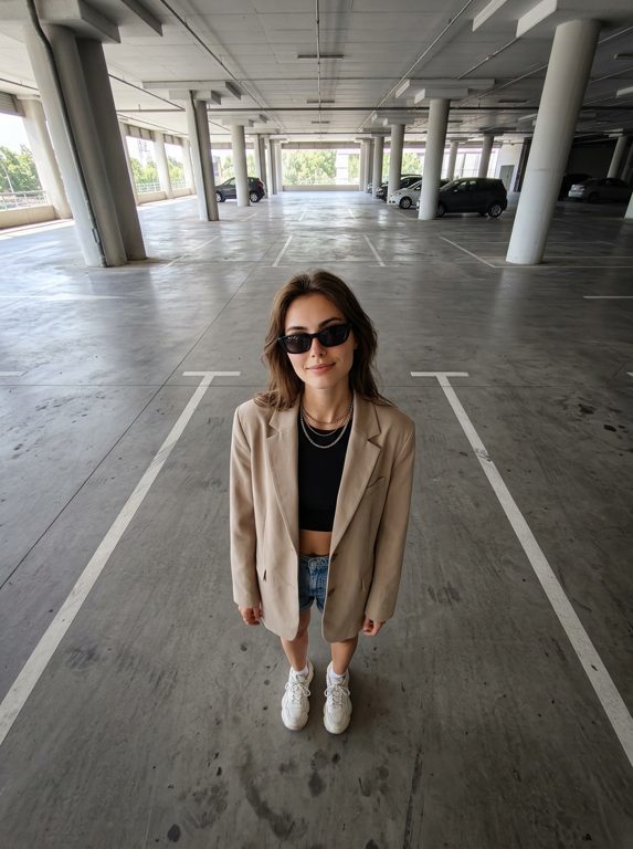 Parking Lot Street Editorial