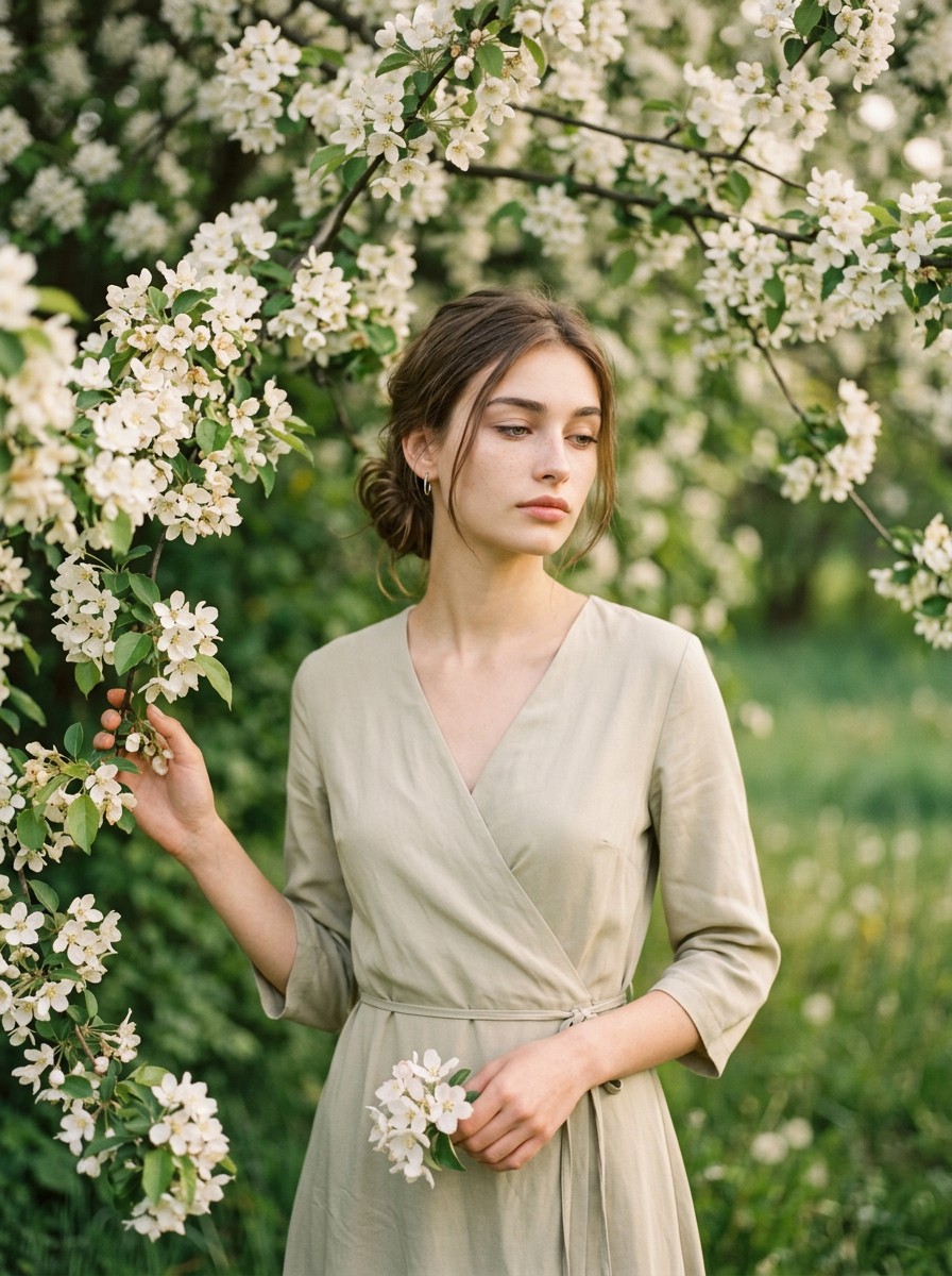 Retrato sereno primaveral preview 2