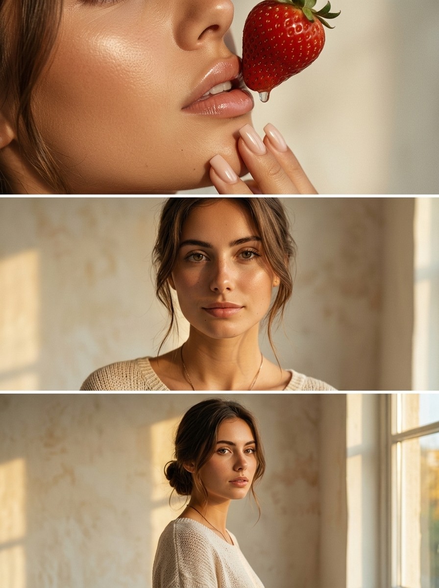 Клубничный триптих preview 2