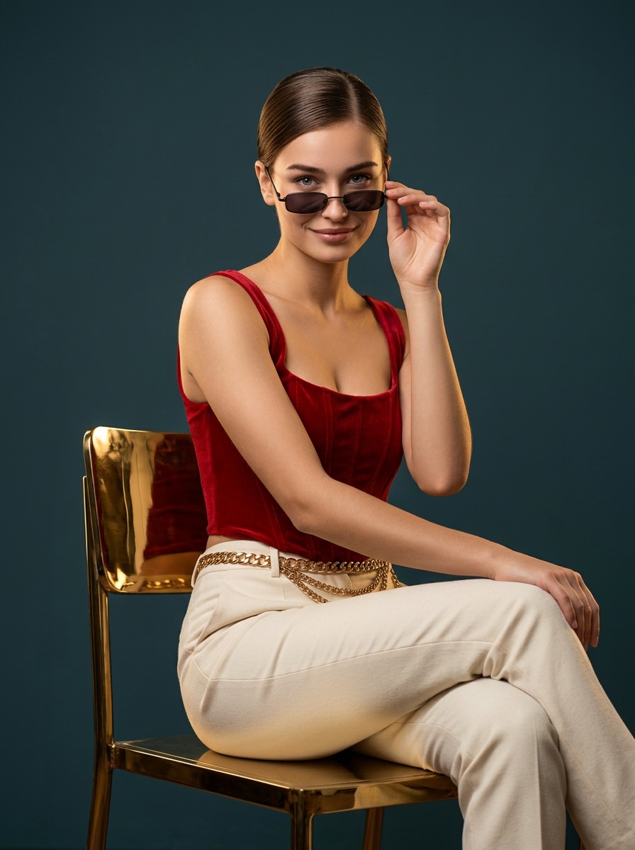 Scarlet Velvet Portrait preview 2