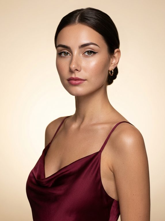 Retrato satinado vino