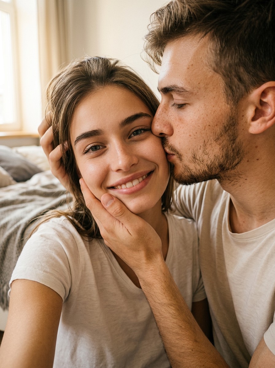 Selfie íntimo de casal preview 2
